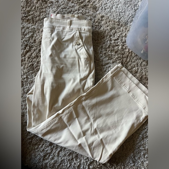 Cropped cargo SPANX pants - Picture 1 of 3